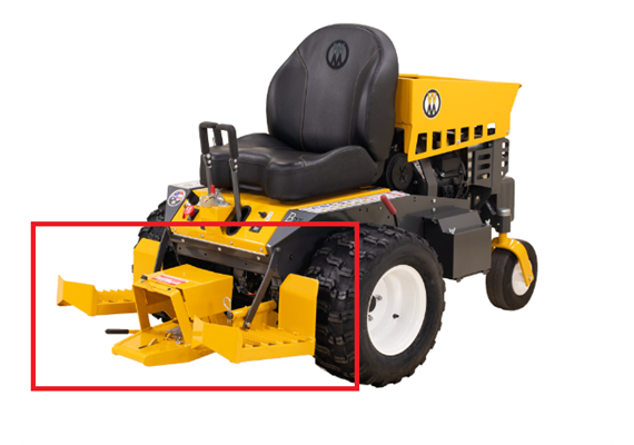 Anbauvorrichtung H10 mit elektr. Anhebung Walker