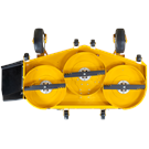 Mulch und Seitenauswurf Mähwerk 155cm