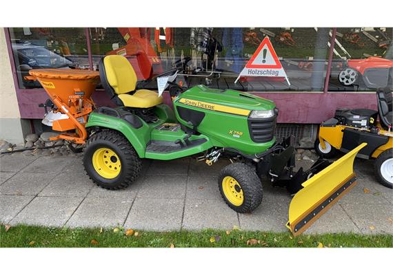 Occasion John Deere Kompakt Traktor X758 AWD
