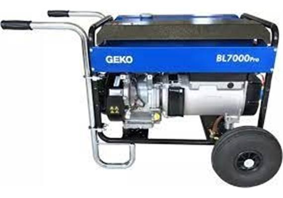 Stromerzeuger GEKO BL7000 PRO EDS SHBA mit Radsatz